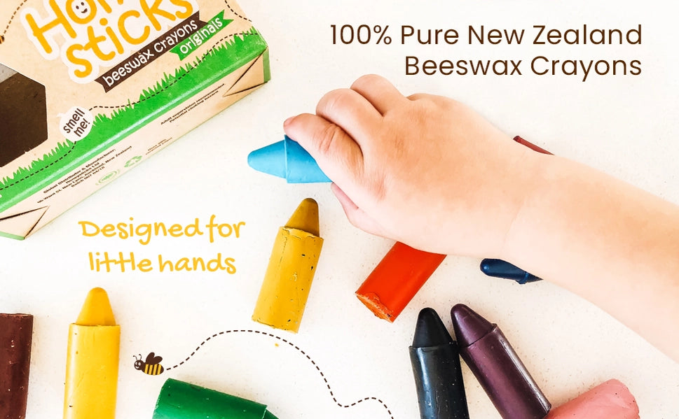 Natural Beeswax Crayons | Originals