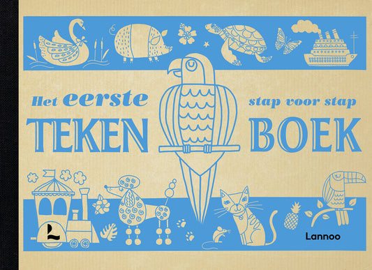 Het eerste stap voor stap tekenboek