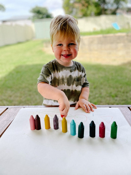 Natural Beeswax Crayons | Originals