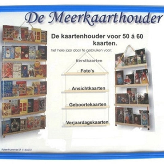 Meerkaarthouder (6 latten) (OP=OP)