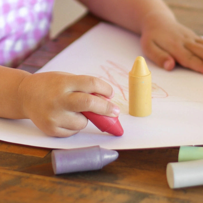 Natural Beeswax Crayons | Pastel